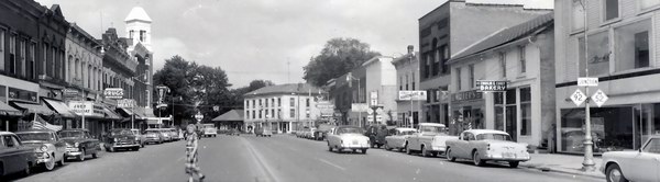 Clinton Theatre - Early Street Scene (newer photo)